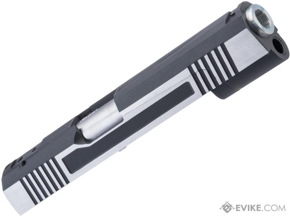 AW Custom Split Side for HX Series Hi-CAPA GBB Pistol Two Tone Silver