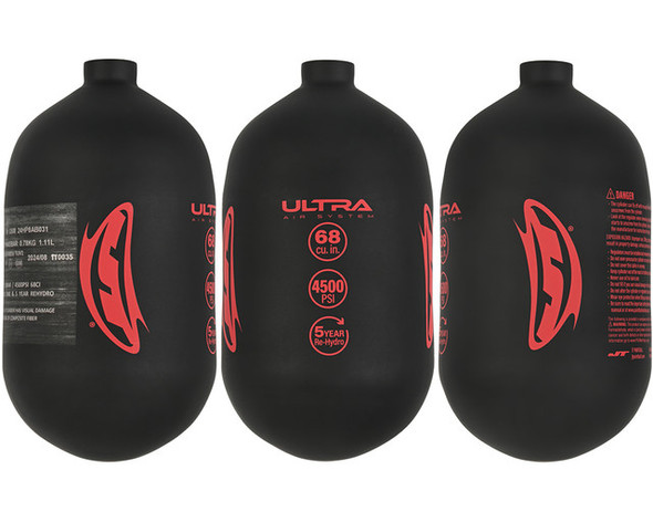 JT Ultra Light 68ci | Red Tank | Bottle Only