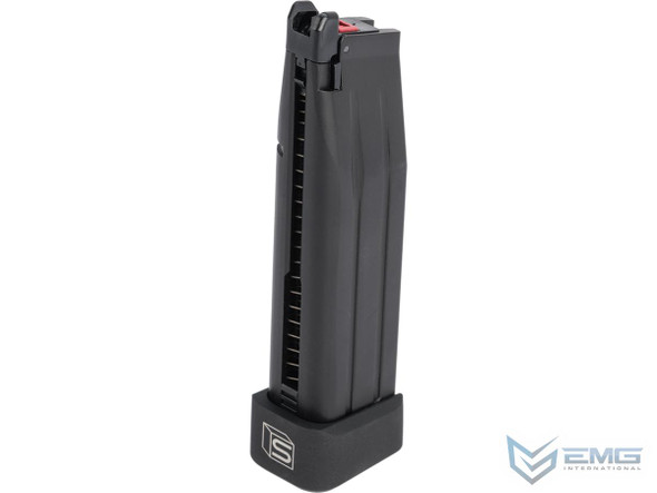 EMG SAI 30 Round Magazine for SAI 2011 Gas Airsoft Pistol Black / CO2)