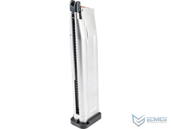 EMG / TTI Magazine | 2011 / Hi-CAPA | Silver-Black Base / Extended / Green Gas