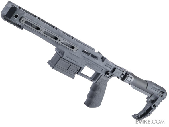 Slong VSR-10 Tactical Stock | M-LOK Mounting Slots | VSR-10 Sniper Rifles | Folding Stock | Black