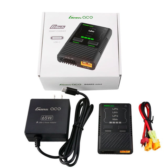 Gens ACE | Charger iMars mini G-Tech | USB-C 2-4S 60W