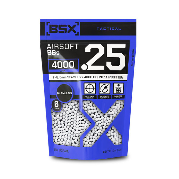 BSX | BBs 0.25g 1KG | White