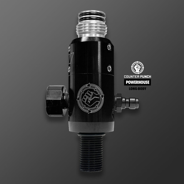 Powerhouse Counterpunch Regulator | LONG BODY | Black