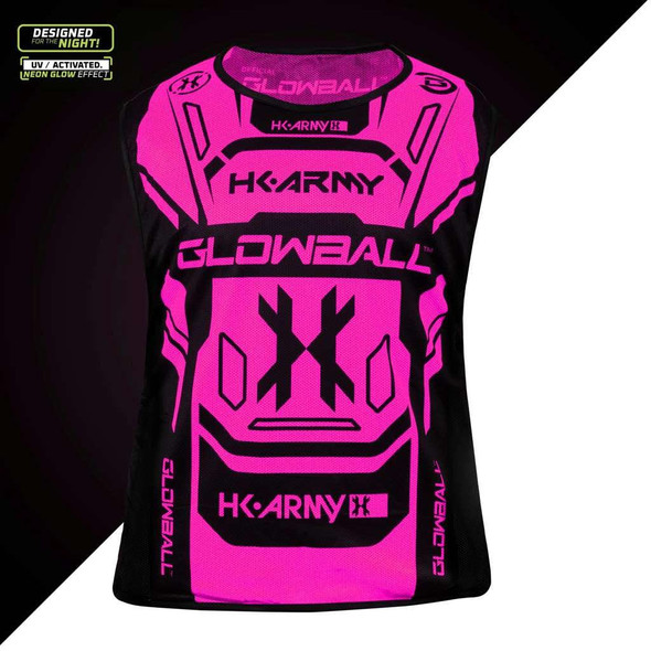 GLOWBALL Team Vest | UV Pink