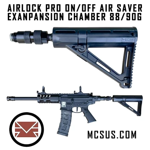 Defensor HDC 68C TC68 HDC68 AirLock Pro On/Off Air Saver Adapter + 88g/90g Buttstock