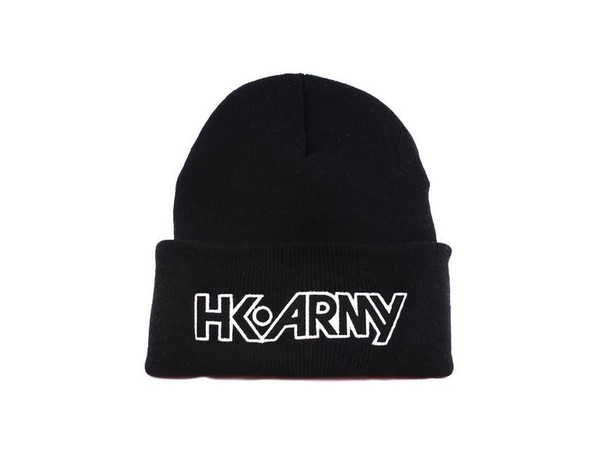 HK Beanie "HK Army" - Black