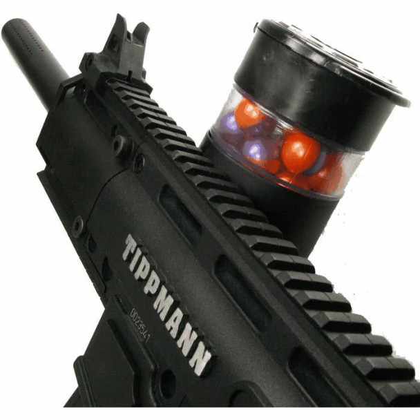 Tactical-Mod Cyclone Tac-Cap  CLEAR/BLACK- 50rd