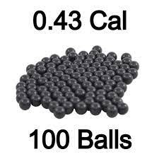 ZBalls 43CAL Black 100 Count