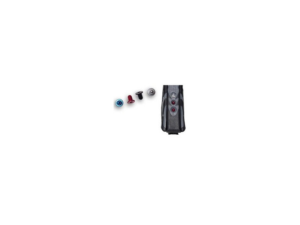 Warrior Proto PMR Push Buttons (for board) - Black Aluminum