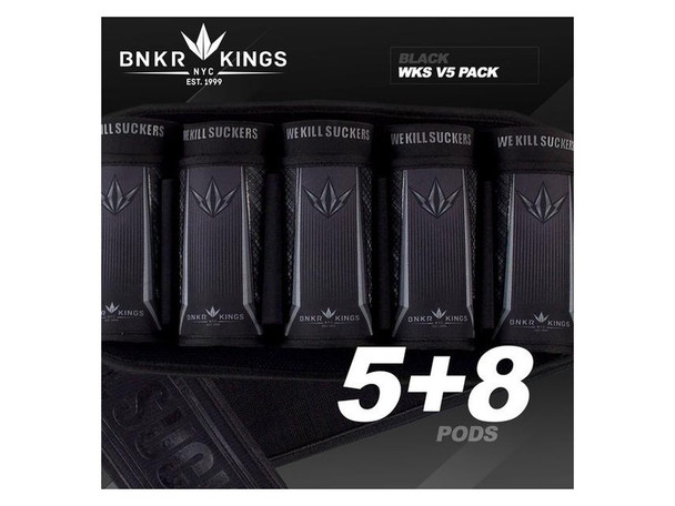 BunkerKings V5 Strapless 5 Pack Black