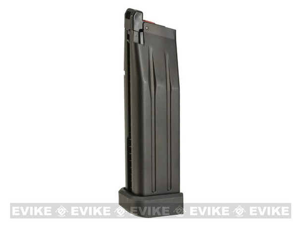 AW Custom Spec Spare Green Gas Magazine for HI-CAPA GBB Pistol Black