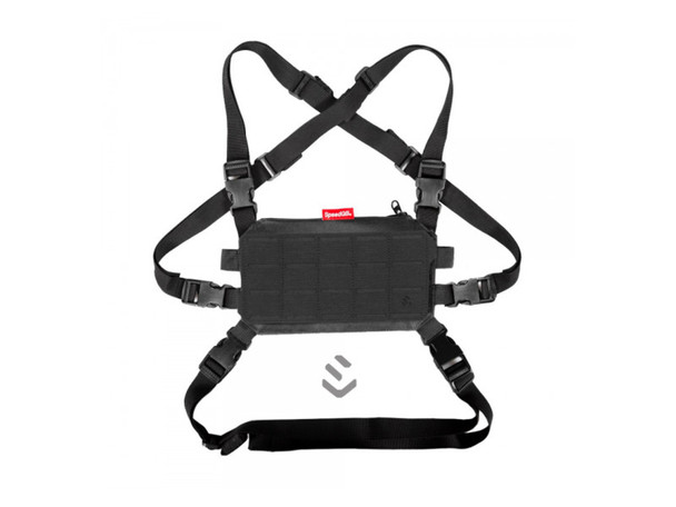 SpeedQB Nucleus Chest Rig (NCR-LSR) Black Laser Edition