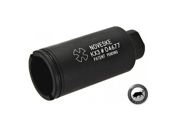 Madbull Noveske KX3 | Amplifier Flashhider | Black | 14mm Negative