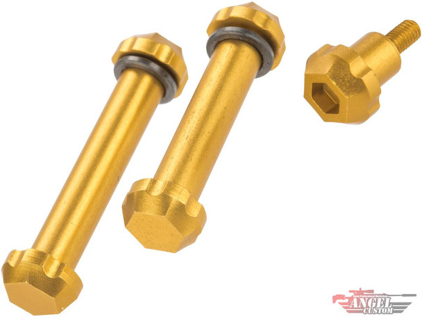 Angel Custom HEX Take Down Pin Set | M4/M16 Series | Gold