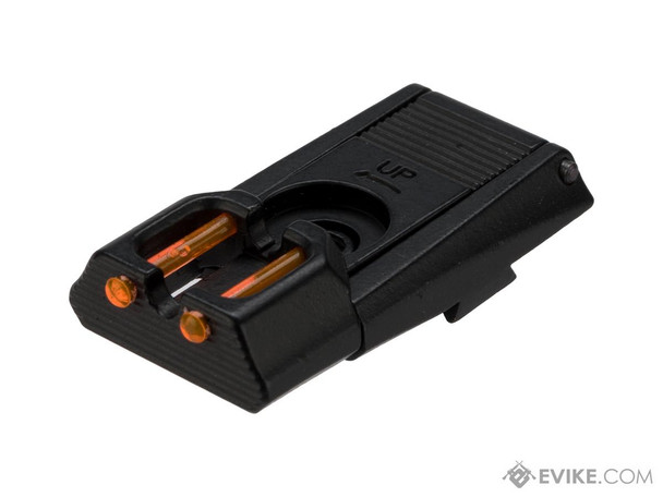 AW Custom HX Adjustable rear Sight W/ Fiber Optic Inserts