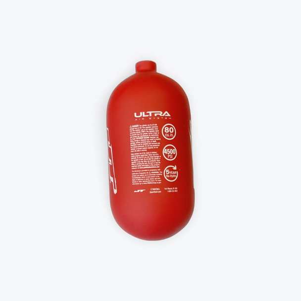 JT Ultra Light 80ci | Red Tank | Bottle Only