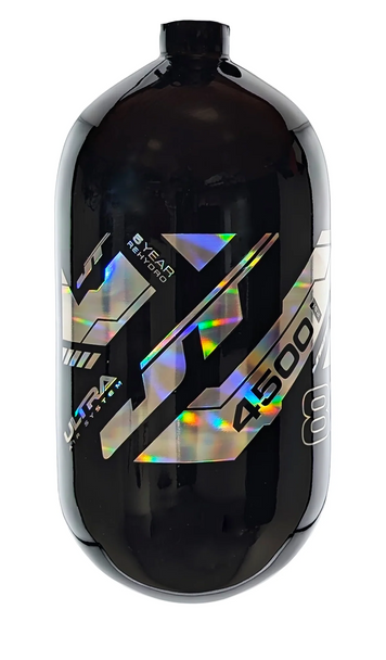 JT Ultra Light 80ci |Black | Chrome  Mirror Logo | Bottle Only