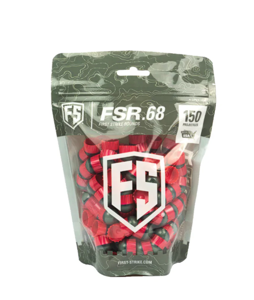 First Strike 150 Rounds  | Smoke - Fire Red | Yellow Fill