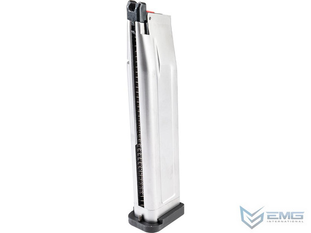 EMG / TTI Magazine | 2011 / Hi-CAPA | Silver-Black Base / Extended / Green Gas