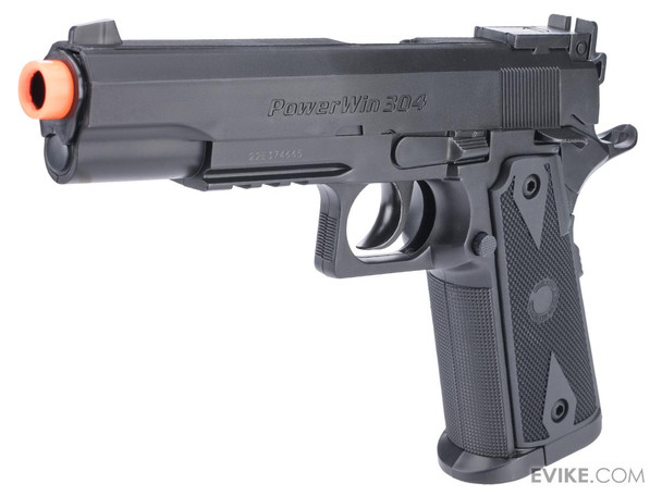 Win Gun high Power 1911 C02 Powered Airsoft Gas Pistol Black
