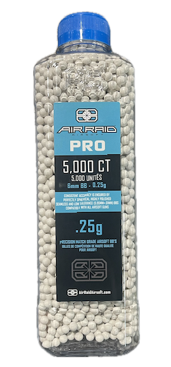 Air Raid PRO | BB .25 1KG | 5000ct Bottle