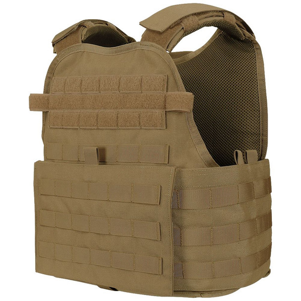 USED CONDOR OPERATOR PLATE CARRIER COYOTE BROWN