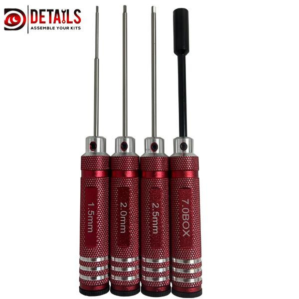Driver Set 1.5/2/2.5/7.0mm HSS 180mm HDT-T11025A - WIngs over the Downs ...