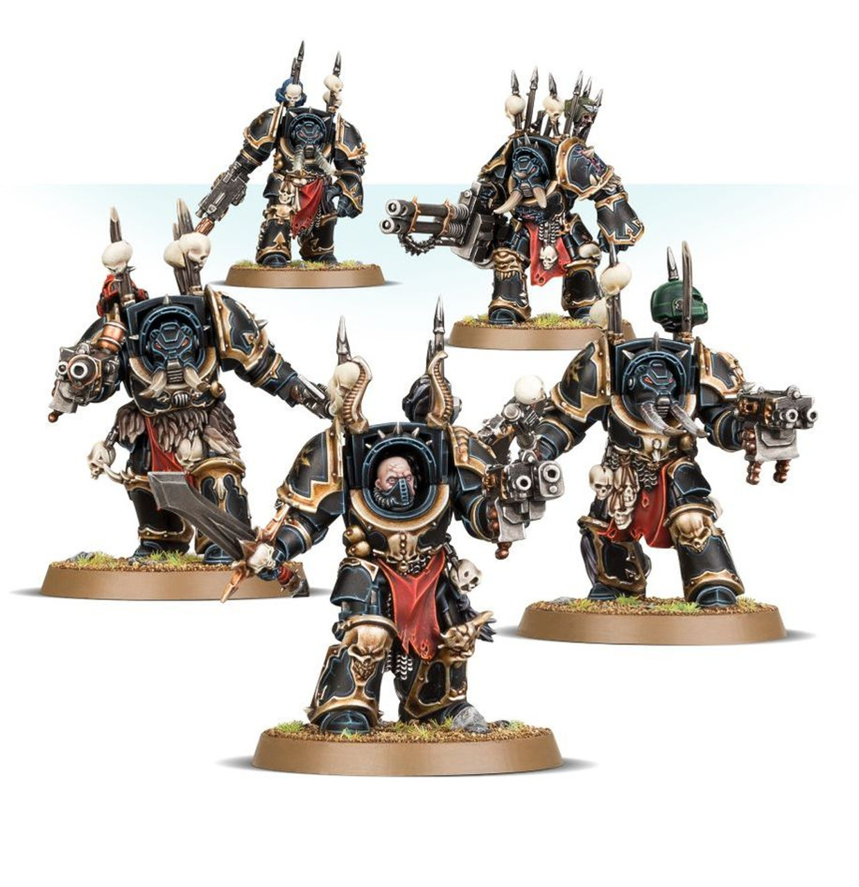 Chaos Space Marines Chaos Terminator Squad 43-19 - WIngs