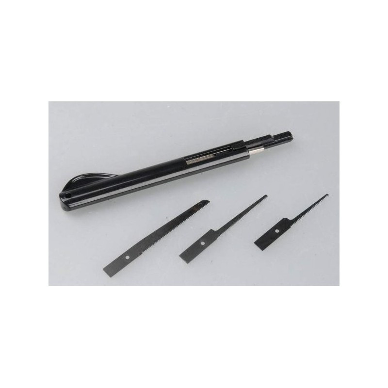Mini Razor Saw with 3 Blades 09909 - WIngs over the Downs Hobbies