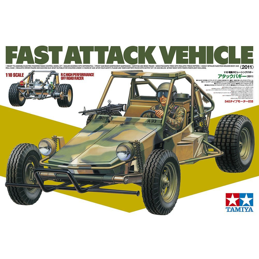 Tamiya Fast Attack Vehicle (2011) 58496-600 - WIngs over the Downs