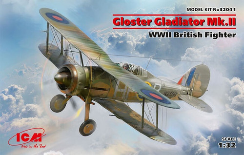 Gloster Gladiator Mk.II WWII British Fighter 1/32 32041