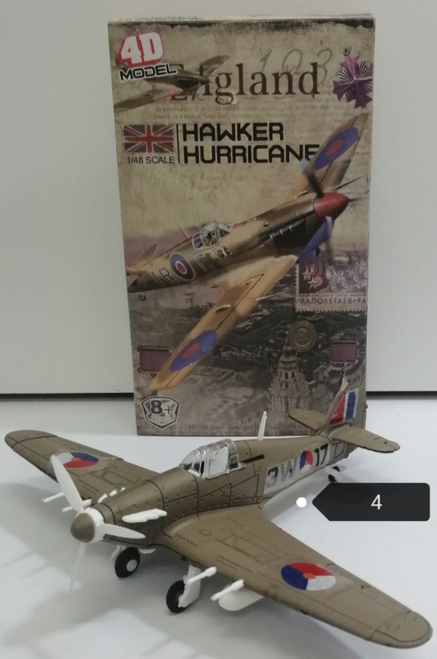 1/48 Hawker Hurricane Snap Kit (Painted) MM10195-03-4