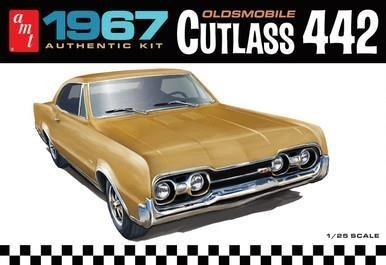 1/25 1967 Oldsmobile Cutlass 442 AMT1365