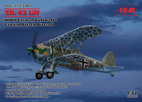 1/32 CR. 42 LW WWII German Ground Attack Aircraft 32021