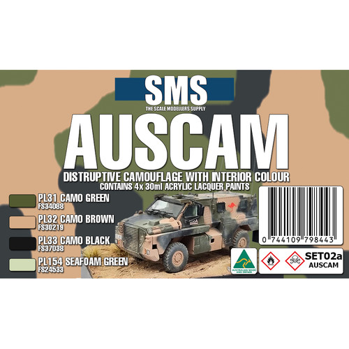 Auscam Colour Set **Updated Set** SET02a