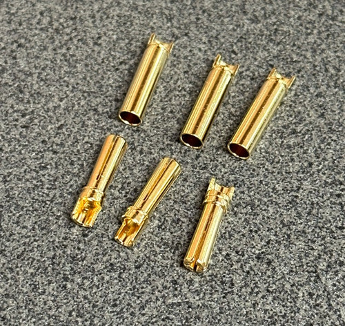 4mm Gold Plated Bullet Connector