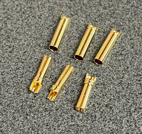 4mm Gold Plated Bullet Connector