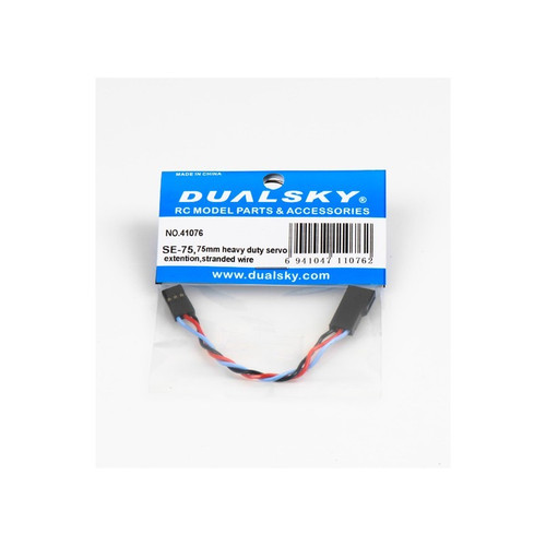 Dualsky Extension Lead 75mm Heavy Duty