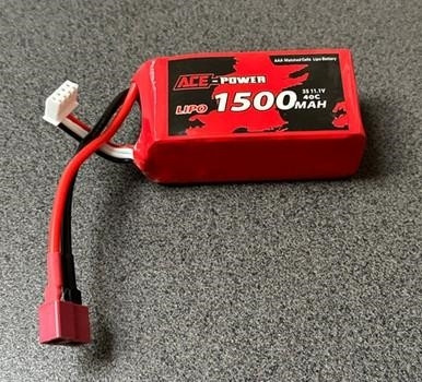 1500Mah SC 30C 3S Deans ACE1500SC303DEAN