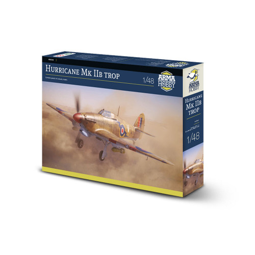 1/48 Hurricane Mk.IIb Trop Plastic Model Kit AH40008 1/48 Hurricane Mk.IIb Trop Plastic Model Kit AH40008