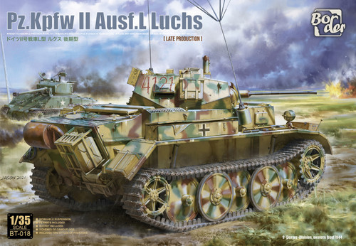 1/35 Pz.Kpfw.II Ausf.L Luchs Late Production BDM-BT018