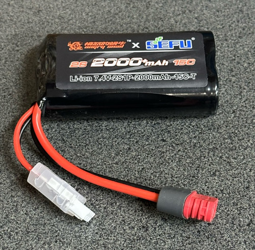 7.4V 2S 2000mAh 15C Li-ion Battery MJXS-B2S20