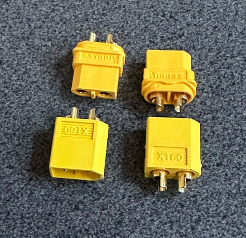 XT60 Male and Female Bullet Connectors