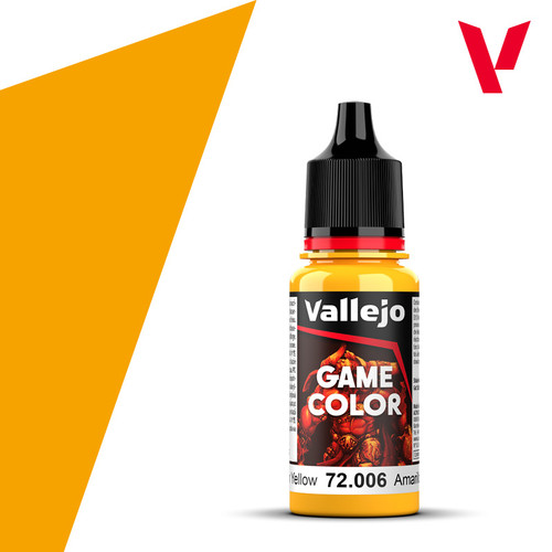 Game Color Sun Yellow Acrylic Paint 18ml AV72006
