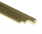 Round Brass Rod (2mm x 300mm) 4pcs KS9863
