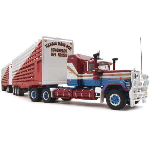 1/64 Livestock Road Train - Harris Haulage Longreach 12043