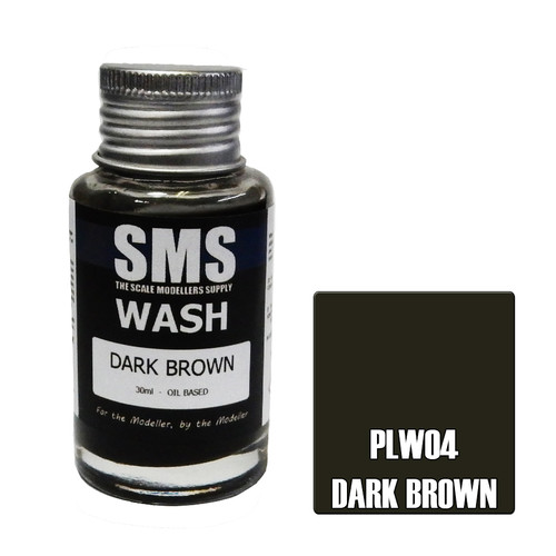 Wash Dark Brown 30ml PLW04