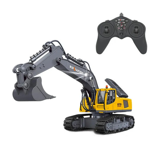 Huina 1/18 RC Excavator (Yellow) HN13550-Y