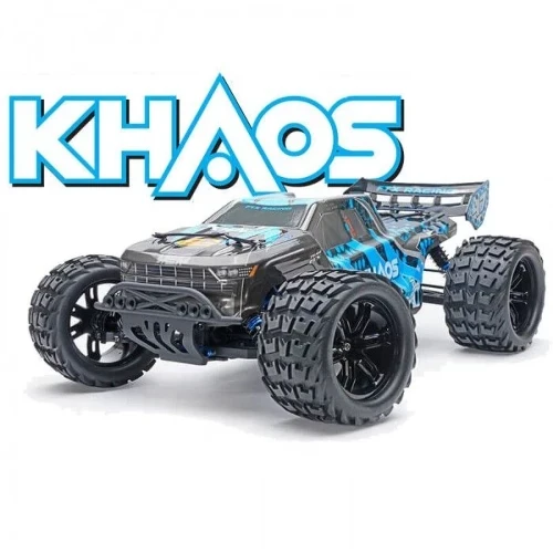 1/10 FTX Khaos Brushless 4WD Truggy RTR with 3S Lipo and Charger - Blue FTX-5564B